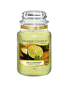 Yankee Candle Lime & Coriander Large Jar
